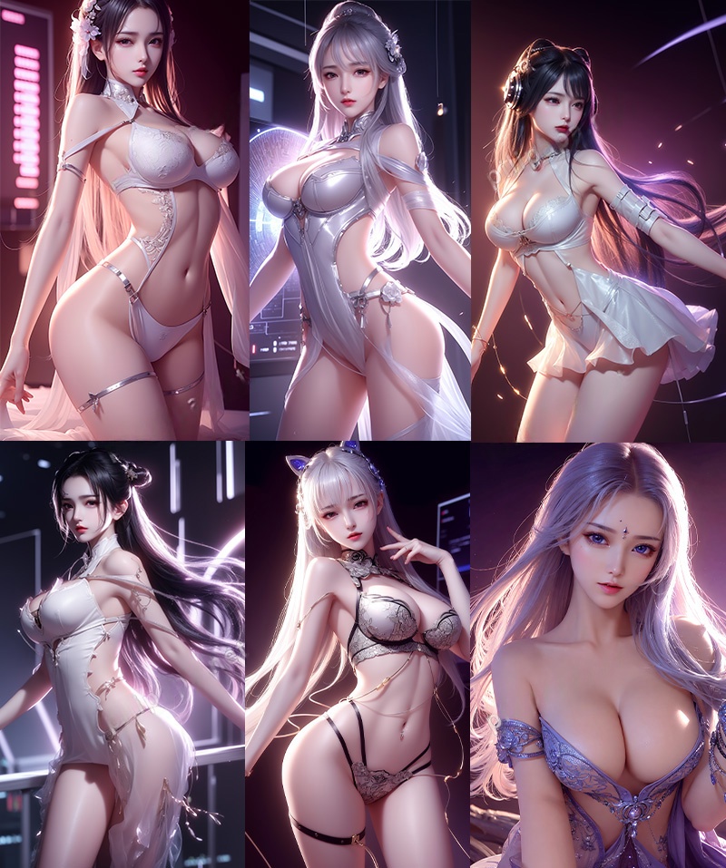 Stable Diffusion精致美女大威天龙